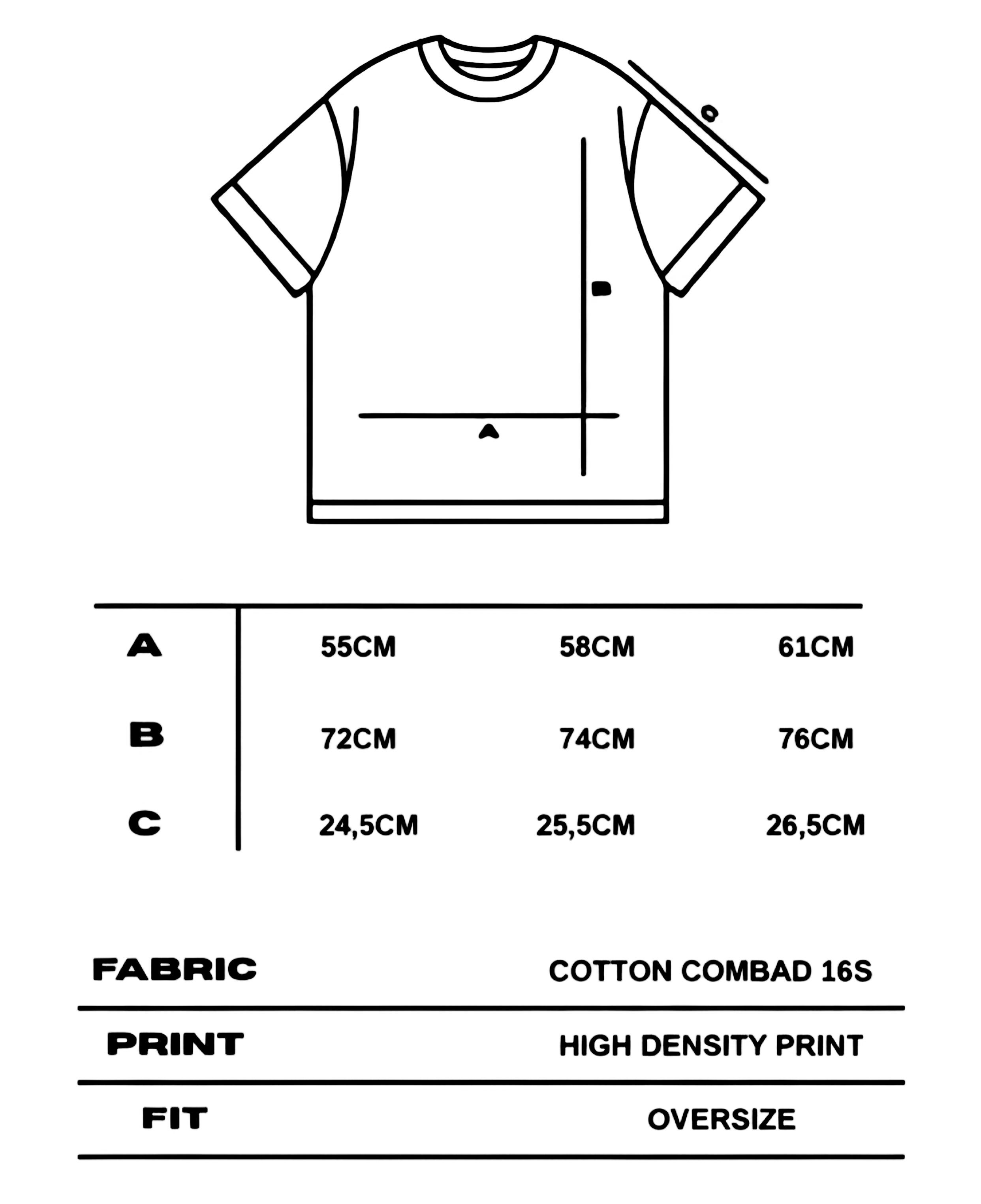 Size Chart NUVRA NOIR BLACK